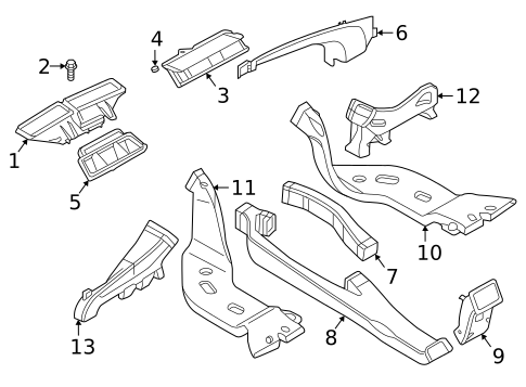 Ducts for 2020 Volkswagen Arteon #0