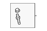 4M0615273A - Brakes: Caliper Bleeder Screw for Audi Image