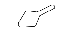 66226AJ040 - Body: Glove Box Door Bumper for Subaru Image
