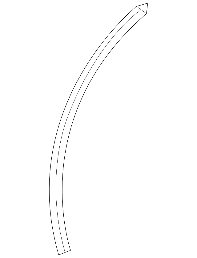 D10E-72-76ZA - Rear Weather-Strip - 2016-2021 Mazda CX-3 | Mazda Swag