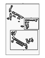 5320112B70 - Body: Radiator Support for Toyota: Corolla Image