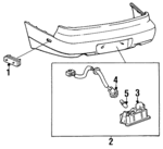 8175030071 - : Side Marker Lamp for Lexus: GS300 Image