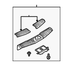 849921SV0A - : Rear Trim Panel for Nissan: Murano Image