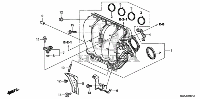 Intake Manifold ('10-) for 2011 Honda CR-V #0