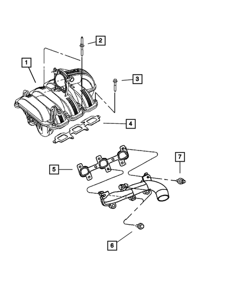 Manifolds for 2005 Dodge Durango #0