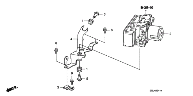 ABS Modulator for 2007 Honda Fit #0