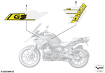 51149457800 - : Logotype Side Trim Panel, Right for BMW-Motorrad Image