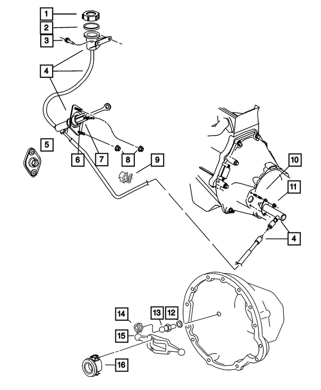 6022190 - Clutch: Washer, Mounting for Mopar Image