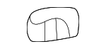 9046805135 - Body: Finish Molding Clip for Toyota Image