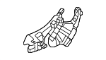 81247T20A61ZA - Body: Recline Cover for Honda Image