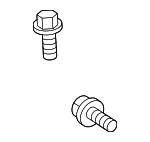 90105A0357 - Engine: Motor Mount Lower Bolt for Toyota Image