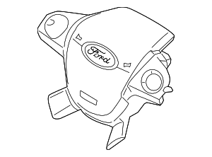EM5Z58043B13AA - Electrical: Steering Wheel Air Bag for Ford Image