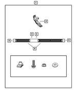 68056185AA - Mopar Accessories - Component Parts: Left Side Step for Mopar Image