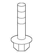 W506023S301 - Body: Rear Molding Bolt for Lincoln: Navigator Image