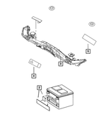 Battery Jump Start Label
