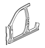 7L6809836A - Body: Aperture Panel for Volkswagen: Touareg Image