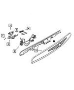 68028058AA - Electrical: Camera Bracket for Mopar Image