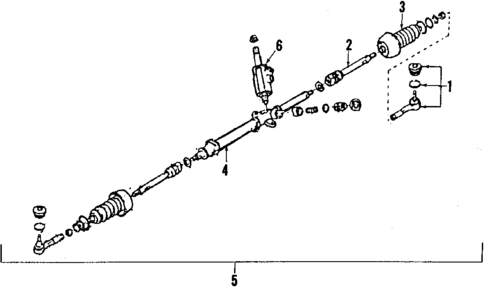 P/S Pump & Hoses for 1985 Subaru DL #0