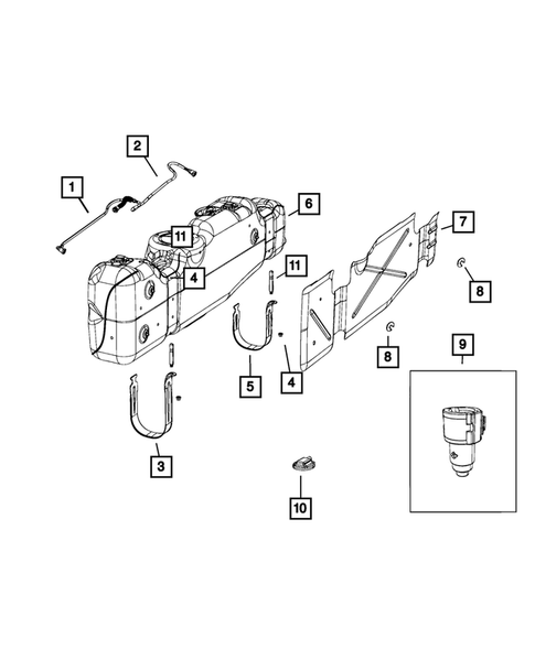 Fuel Tank for 2019 Ram 3500 #2