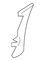 31391842 - Body: Fender Filler for Volvo Image