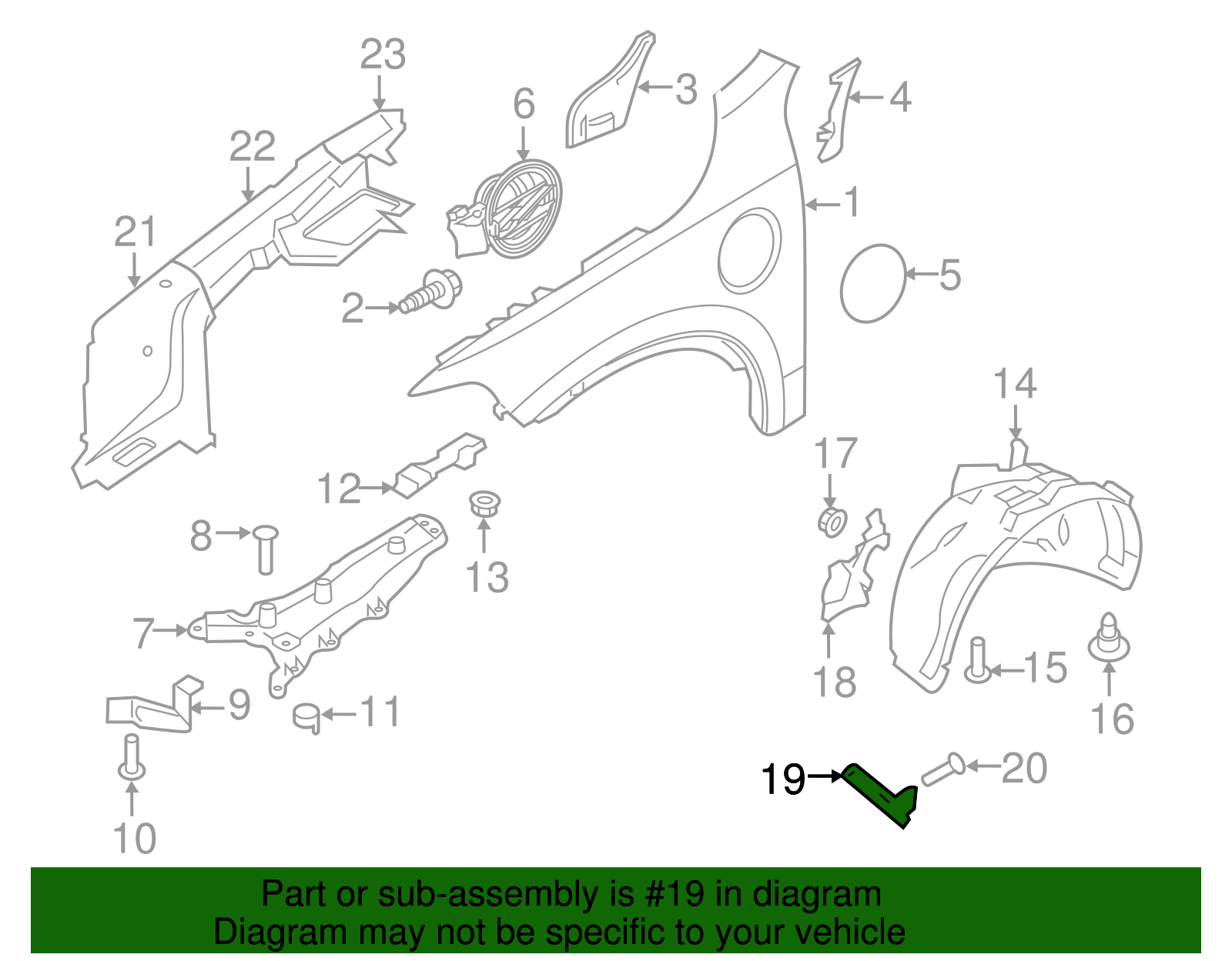 2023-2025 Volvo XC90 Flap 32369177 | OEM Euro Parts