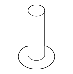 30640922 - Body: Mount Panel Screw for Volvo Image