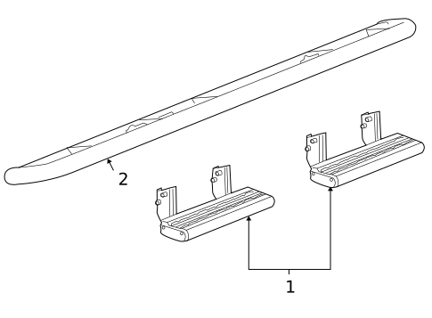 Running Board for 2008 Hummer H3 #1