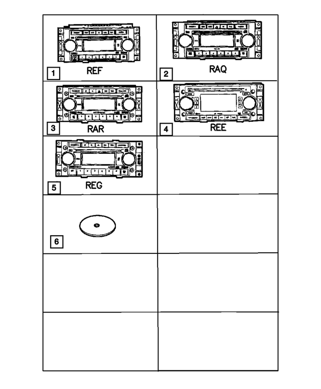 « 5064173AN – Electrical : Am/fm Avec Cd Radio pour Mopar Image »