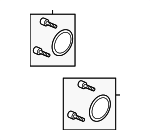 43012TBAA01 - : Caliper Seal for Acura Image