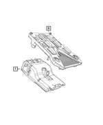4672597AA - Electrical: Camera Bracket for Dodge: Durango | Jeep: Cherokee, Compass, Grand Cherokee, Grand Cherokee WK Image