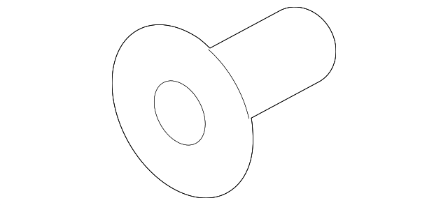 Lower Cover Rivet - Porsche (N-912-336-01)