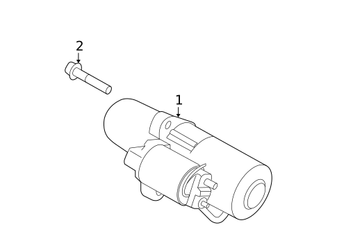 Starter for 2011 Nissan Frontier #1
