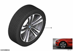 36112405445 - Retrofitting / Conversion / Accessories: Rdci Tire&amp;Wheel Summer, Machine Polished for BMW: 320i, 320iX, 328d, 328dX, 328i, 328iX, 330i, 330iX, 335i, 335iX, 340i, 340iX, 428i, 428iX, 430i, 430iX, 435i, 435iX, 440i, 440iX, Hybrid 3 Image image