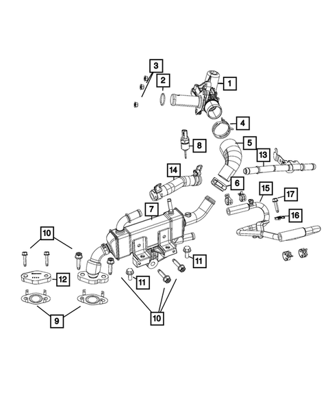 EGR System for 2016 Dodge Durango #0