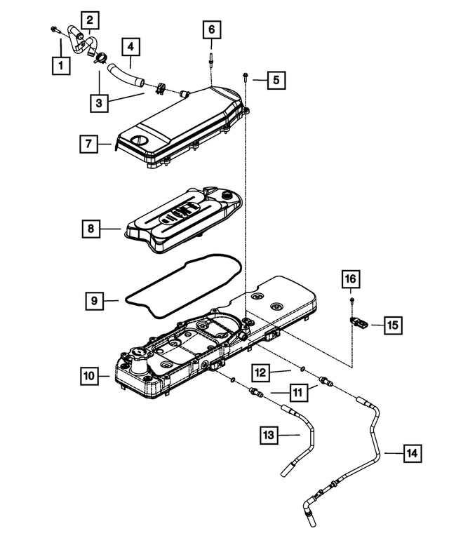 68005158AA - 6.7L Turbo Diesel; Engine: Male Fitting for Mopar Image