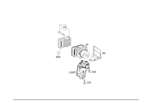 Hydraulic Unit for 2015 Mercedes-Benz E63 AMG #0