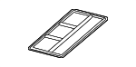 992820513 - HVAC: Evaporator Assembly Upper Seal for Porsche Image