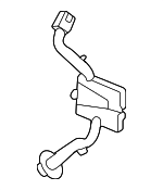 992820124C - HVAC: Drain Tube for Porsche Image