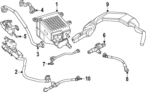 Emission Components for 2025 BMW 550e xDrive #0