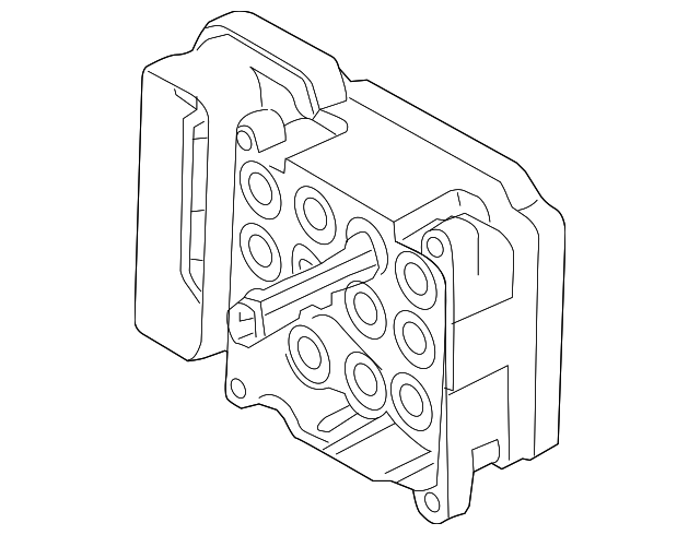 2008-2010 Ford | ABS Control Module | AM6Z-2C219-B | Walls' Ford Parts