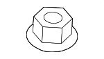 7147266441 - Body: Bumper Impact Bar Nut for BMW Image
