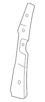 1L5Z3524382AA - Body: Lock Pillar Reinforced for Ford: Explorer Sport, Explorer Sport Trac Image