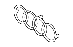 4B58537422ZZ - Body: Emblem for Audi Image