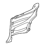 20869069257D44 - Body: Lower Trim Panel for Mercedes-Benz Image