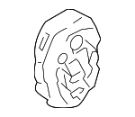 1K0253147C - Exhaust: Muffler &amp; Pipe Retainer Ring for Volkswagen Image