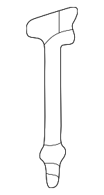 91853S6MA10 - Body: Anchor for Acura Image