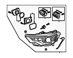 4K0941039G - : Headlamp Assembly for Audi: A6 Quattro, S6 Image