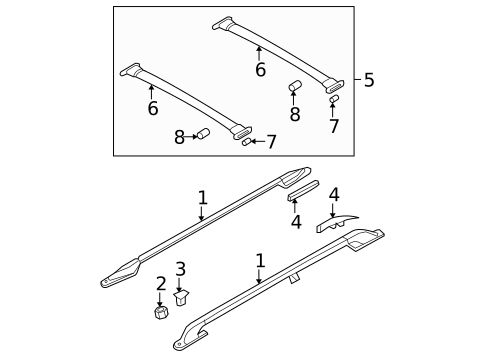Luggage Carrier for 2007 Ford Freestar #0