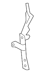 5530750120 - Body: Center Brace for Lexus: LS500, LS500h Image