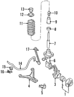 1990-1998 Audi - Lower Ball Joint